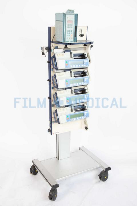Infusion pump stack system